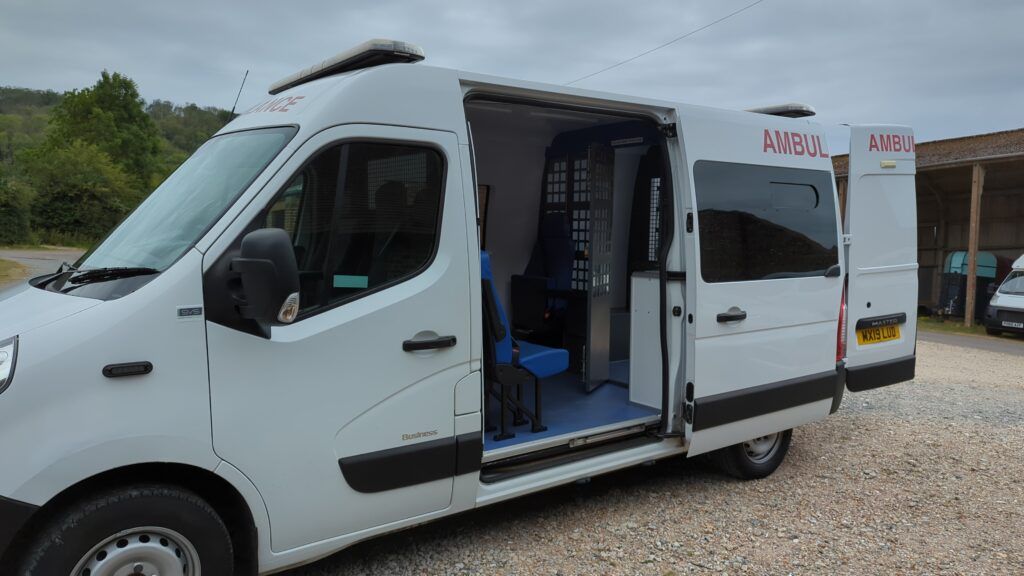 A Secure Care UK Safe Area Vehicle